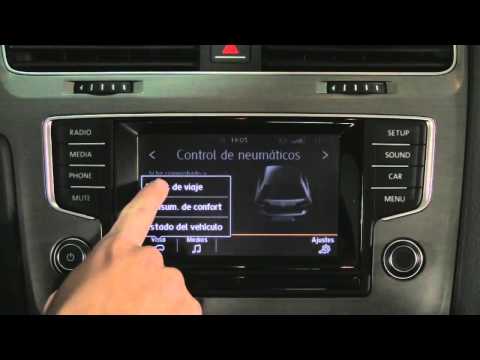 Volkswagen Golf (2013) Ajustes del sistema multimedia