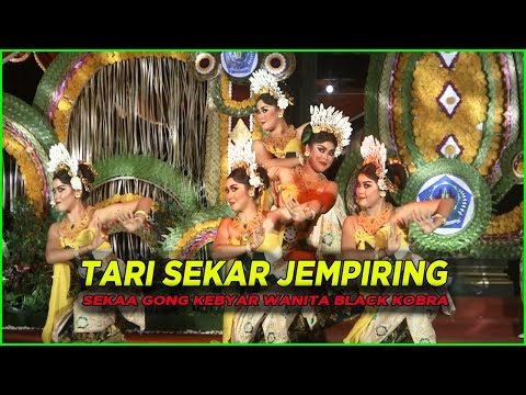 Tari Sekar Jempiring Sekaa Gong Kebyar Wanita Black Kobra