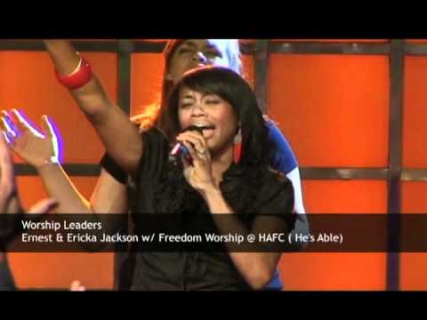Ernest And Ericka Jackson w/ Freedom Worship @ HAFC 1-23-11 ( HE'S ABLE )