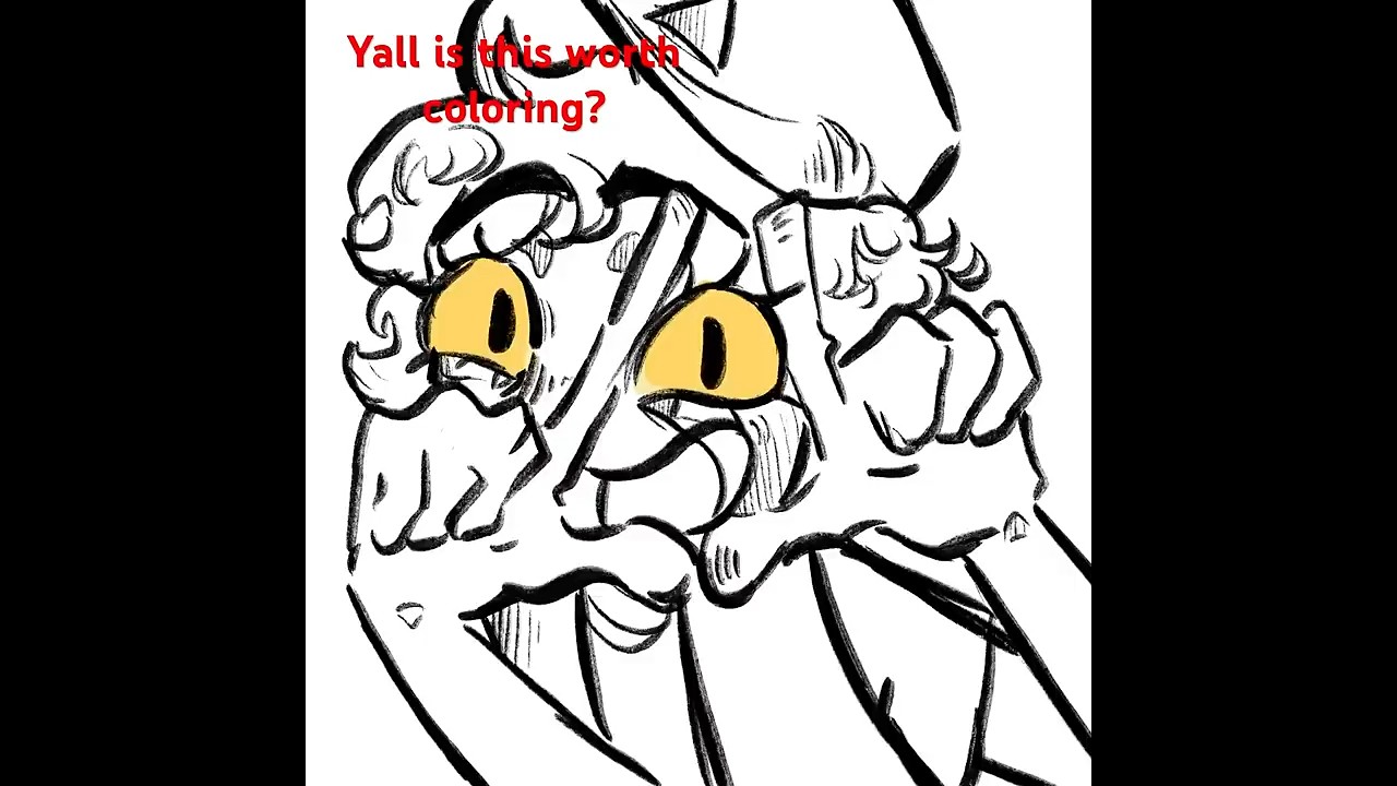 BIPPERRR?! -colored ver is out #gravityfalls #animation #digitalart #billcipher #dipper #bipper #art