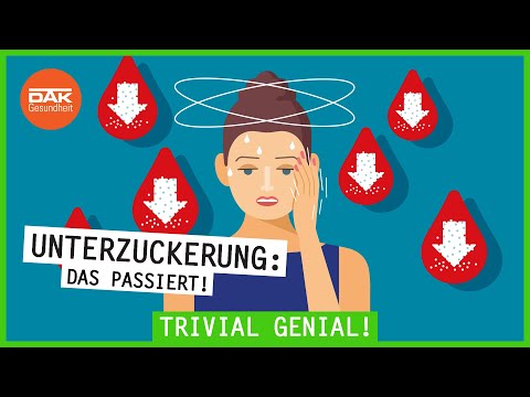 Das passiert bei einer Unterzuckerung | #trivialgenial | DAK-Gesundheit