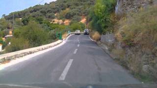 preview picture of video 'Skopelos - driving from Klima to Glossa'
