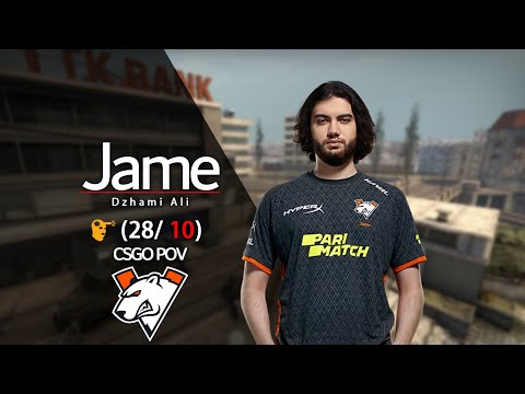 CSGO Pov - Virtus.pro Jame (28-10) vs Endpoint (de_overpass) - ESL Pro League