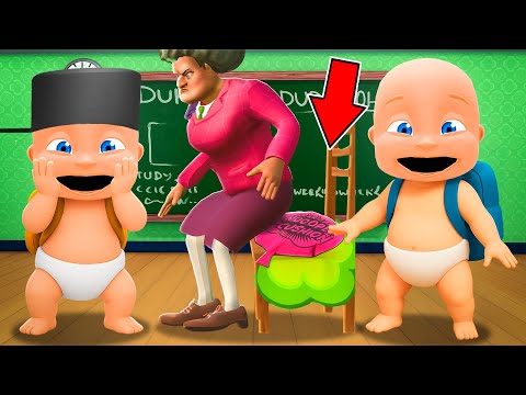 Baby & Family PRANK Stinky School Teacher!