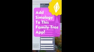 Add Simology To This Family Tree App! #simmer #thesims #familytree #thesims4 #thesims3 #thesims2