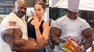White House Trump's Chef Having the Biggest Arm in the world | Chef Rush | Gym Devoted