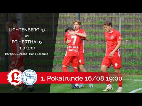 Spielszenen Lichtenberg 47 - FC Hertha 03