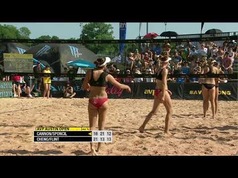 AVP Pro Series Austin Open | Cheng/Flint vs. Cannon/Sponcil | Stadium Court | Saturday