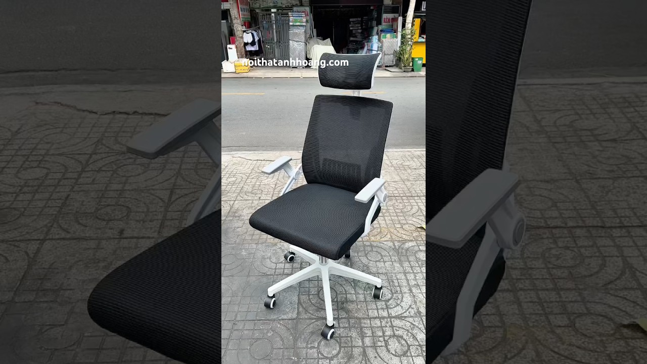 Ghế Văn Phòng, Ghế Lưng Lưới Công Thái Học Ergonomic Thông Minh Hỗ Trợ Giảm Đau Mỏi Lưng | 401 Xám | Nội Thất Anh Hoàng