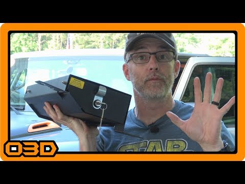 Tuffy JK Conceal Carry Driver's Side Security Drawer Install with Security Bolt - 2015 Jeep Wrangler