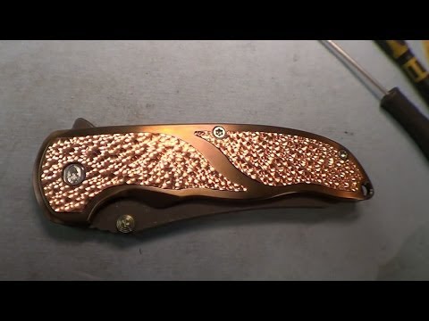 Knifemaking Tuesdays Week 80 - Copper Inlay Awesomeness