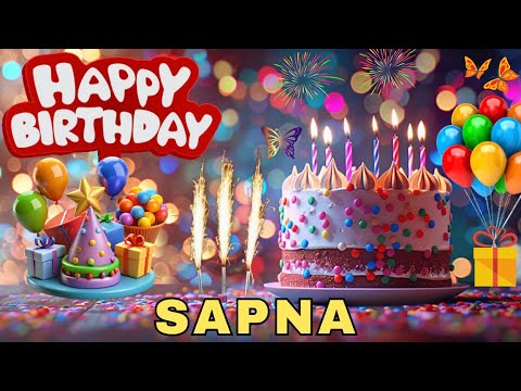 Happy Birthday Sapna, Birthday Wishes, Birthday Song, Whatsapp Status, Today, hbd