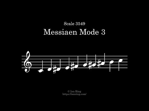 Scale 3549: Messiaen Mode 3