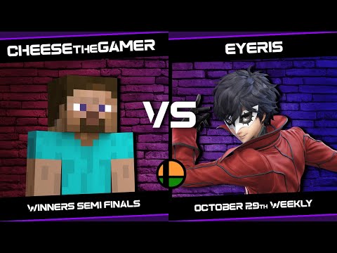CheesetheGamer (Steve) vs Eyeris (Joker) - October 29th Weekly - Winners Semi Finals