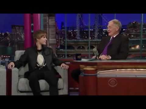 Justin Bieber on Late Show w/ David Letterman - 31/1/2011 [HQ]