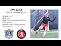 Ava King Goalkeeper CFC vs SUSA & East Meadow