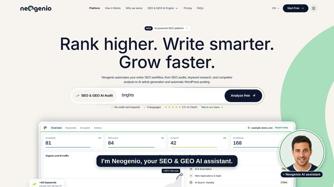 Neogenio SEO & GEO AI Engine video preview