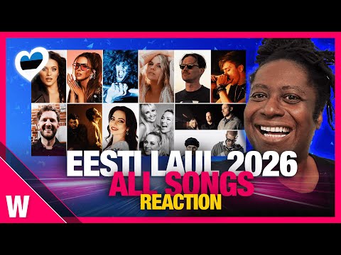 🇪🇪 Eesti Laul 2026: Reaction to all 12 songs in Estonia's Eurovision final