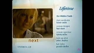 Deadly Pursuits, Her Hidden Truth & Navigating The Heart Lifetime Split Screen Credits