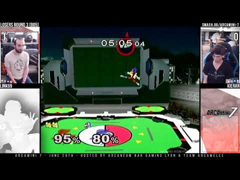 Arcamini 7 - LOSERS ROUND 3 - Link69 (Fox) VS Kieran (Falco)