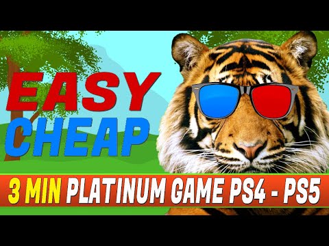 Easy Cheap 3 Minute Platinum Game PS4, PS5