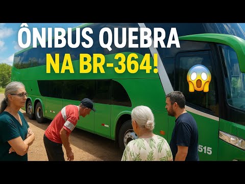 Ônibus apresenta defeito após sair de Cuiabá-MT em plena viagem Rio Branco x Cascavel #2 