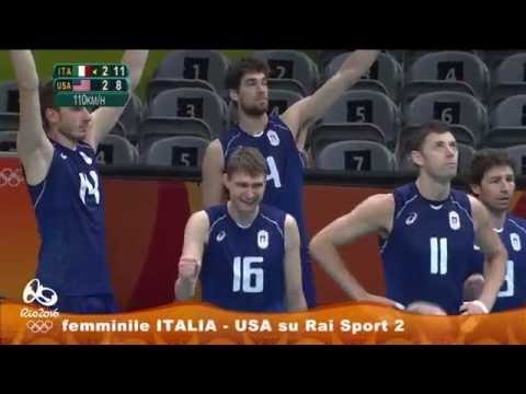 Pallavolo Italia - Usa 5° Set Rio 2016 -
