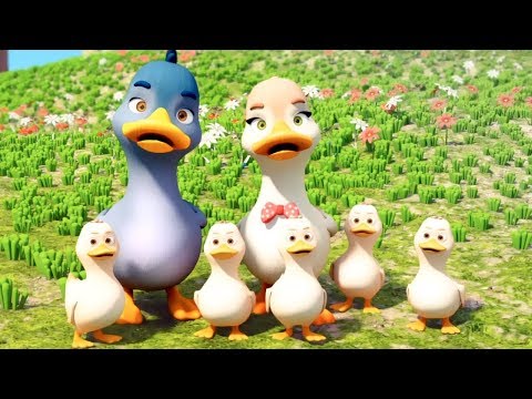 Cinco Patinhos - Canções Infantis Para Crianças | O Reino Infantil