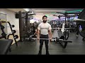 Barbell upright row & barbell row