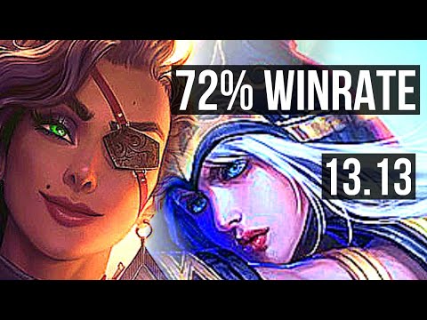 SAMIRA & Rakan vs ASHE & Pyke (ADC) | 5/0/4, 72% winrate | EUW Master | 13.13