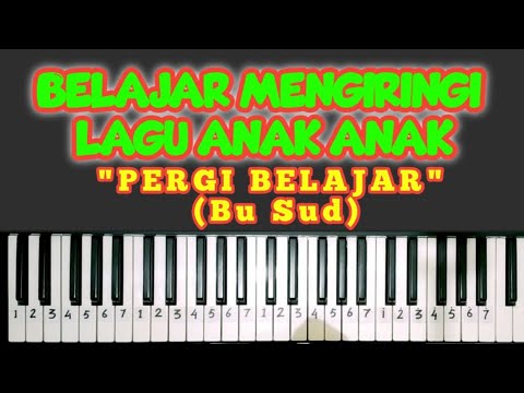 Cara mengiringi lagu anak anak KU PERGI SEKOLAH|Sikun Musik