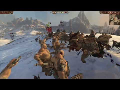 Warhammer Total War III Ogre kingdom vs Undead