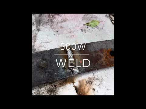 Laser Rust Removal Ablation Testing 100W vs 200W vs 500W vs 600W vs 1000W vs 1500W