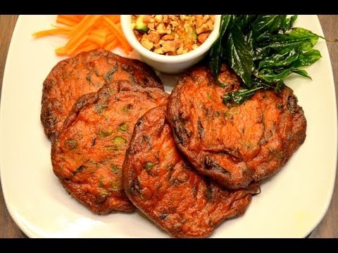 How To Make Thai Fish Cakes ทอดมันปลาสุดแสนอร่อย