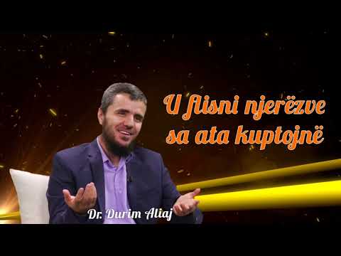 U flisni njerëzve aq sa ata kuptojnë | Dr. Durim Aliaj