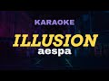 aespa - Illusion KARAOKE Instrumental With Lyrics