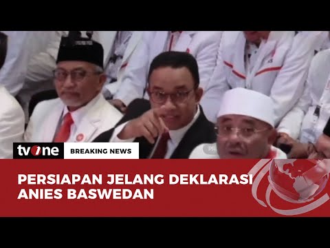 Suasana Jelang Deklarasi Capres Anies di DPP PKS | Breaking News tvOne