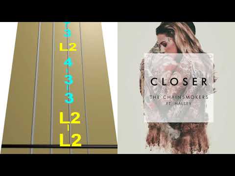 The Chainsmokers - Closer en Violín|tab,tutorial,partitura,como tocar|HD Tutorial