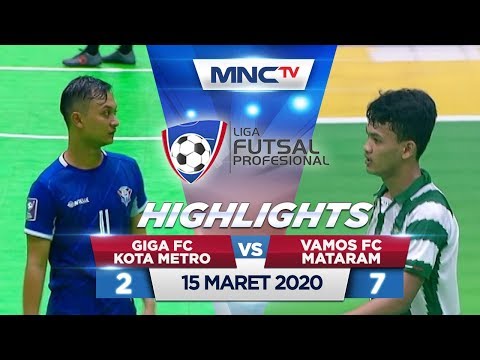 GIGA FC KOTA METRO VS VAMOS FC MATARAM (FT: 2-7) - Highlights Liga Futsal Profesional 2020
