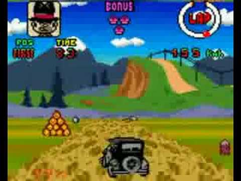 wacky races game boy