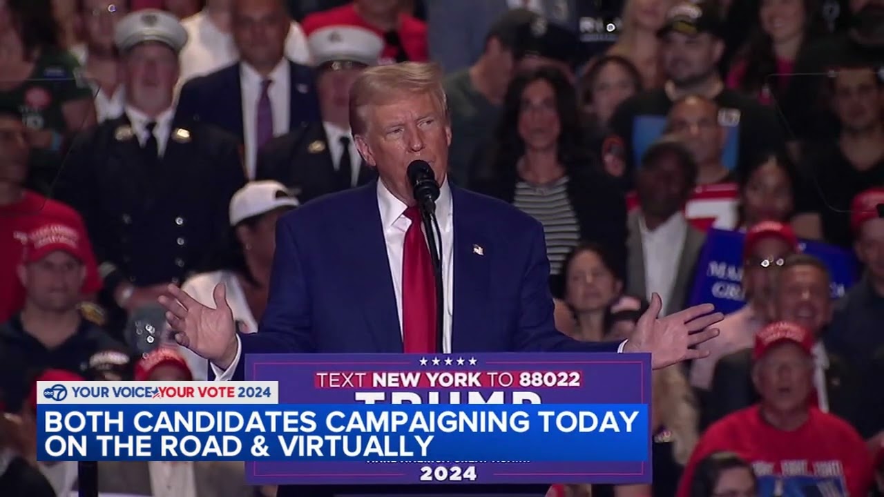 Trump says he is going to town where he said people resort to eating cats, dogs