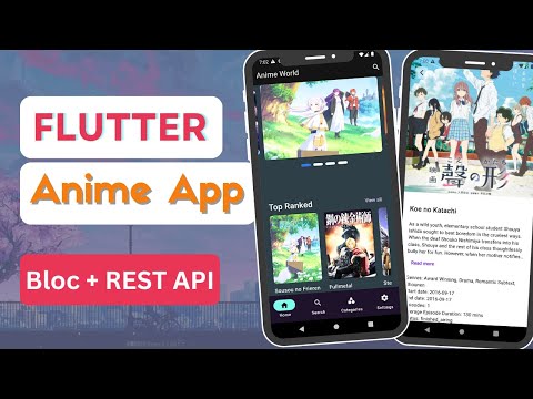 Build An Anime App with Flutter and REST API