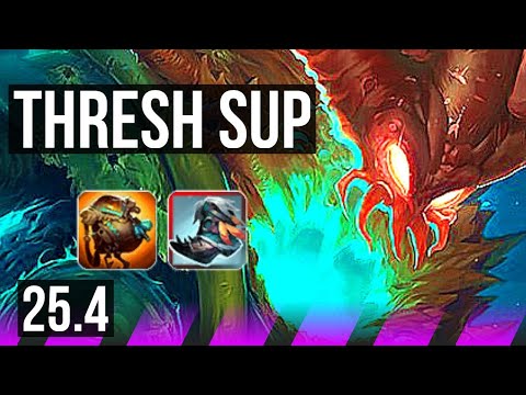THRESH & Jinx vs BLITZCRANK & Ashe (SUP) | KR Master | 25.4