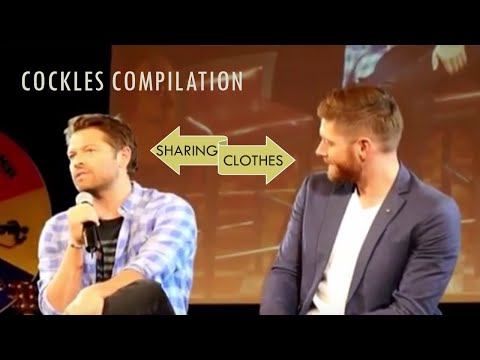 Jensen & Misha (Cockles) compilation - Sharing clothes