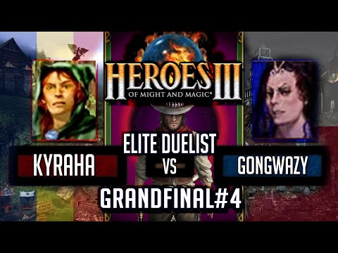 Герои 3 JO Duel Final 🏆 Kyraha vs Gongwazy ❖ Elite Duelist ❖ HotA game #4