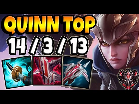 OTP Quinn vs Gnar [ TOP ] Lol Korea Grandmaster Patch 12.3 ✅