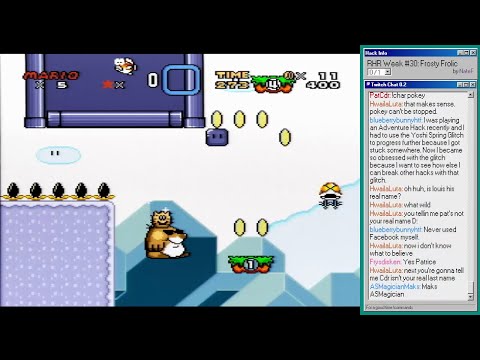 "Frosty Frolic" by NateF -- Not Romhack Races Week #30