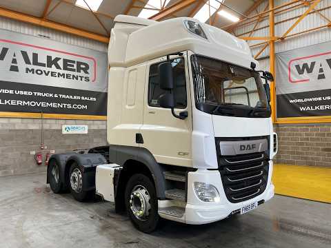 New In Stocklist For Sale: DAF CF480 *EURO 6* SPACE CAB 6X2 TRACTOR UNIT – 2019 – FN69 BFL