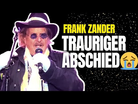Frank Zander: Abschied von der Bühne 2023 | Schlagerolymp 2023