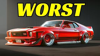 The WORST Muscle Cars  Ever Made - Mustang